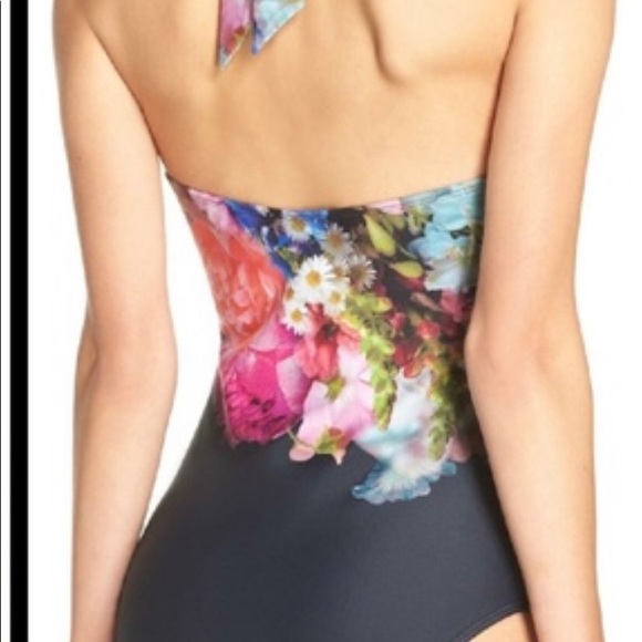 Ted Baker London Floral Swimsuit - Picture 3 of 8